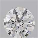 Natural Diamond 0.75 Carats, Round with Excellent Cut, D Color, VS1 Clarity and Certified by GIA