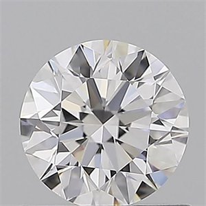 Picture of Natural Diamond 0.75 Carats, Round with Excellent Cut, D Color, VS1 Clarity and Certified by GIA