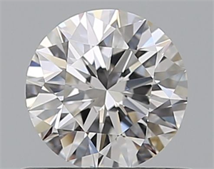 Foto Diamante Natural 0.60 quilates, Redondo , Color E, claridad IF y certificado GIA de