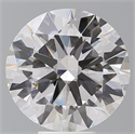 Lab Grown Diamond 7.57 Carats, Round with Excellent Cut, F Color, VVS2 Clarity and Certified by IGI