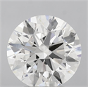 Del inventario de diamantes de laboratorio, 2.82 quilates, Redondo , Color E, claridad VS1 y certificado IGI