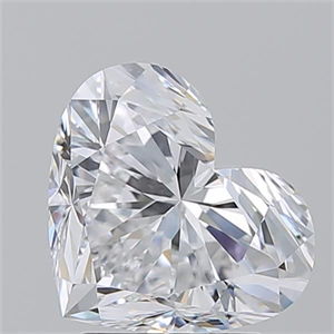 Picture of Natural Diamond 3.01 Carats, Heart with  Cut, D Color, VS1 Clarity and Certified by GIA