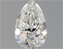 Natural Diamond 0.42 Carats, Pear with  Cut, G Color, VS2 Clarity and Certified by GIA