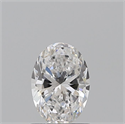 Natural Diamond 0.90 Carats, Oval with  Cut, D Color, VS1 Clarity and Certified by GIA