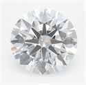 Del inventario de diamantes de laboratorio, 2.08 quilates, Redondo , Color D, claridad VVS1 y certificado IGI