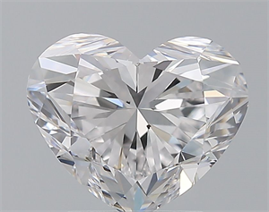 Picture of Natural Diamond 2.51 Carats, Heart with  Cut, D Color, VS2 Clarity and Certified by GIA