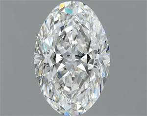 Picture of Natural Diamond 0.90 Carats, Oval with  Cut, H Color, VS2 Clarity and Certified by IGI