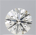 Natural Diamond 0.47 Carats, Round with Excellent Cut, I Color, IF Clarity and Certified by IGI