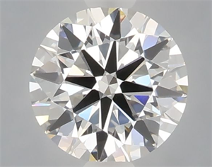 Picture of Lab Grown Diamond 1.05 Carats, Round with Excellent Cut, E Color, VVS2 Clarity and Certified by IGI