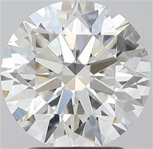 Picture of Natural Diamond 2.51 Carats, Round with Excellent Cut, G Color, SI1 Clarity and Certified by GIA