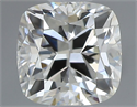 Natural Diamond 0.50 Carats, Cushion with  Cut, J Color, VVS2 Clarity and Certified by GIA
