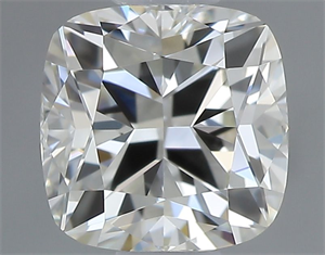 Picture of Natural Diamond 0.50 Carats, Cushion with  Cut, J Color, VVS2 Clarity and Certified by GIA