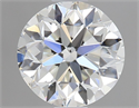 Diamante Natural 0.90 quilates, Redondo , Color I, claridad SI1 y certificado GIA