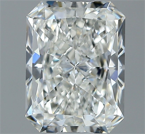 Picture of Natural Diamond 1.01 Carats, Radiant with  Cut, H Color, VS2 Clarity and Certified by GIA