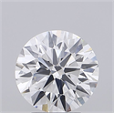 Lab Grown Diamond 2.73 Carats, Round with Ideal Cut, D Color, VVS2 Clarity and Certified by IGI