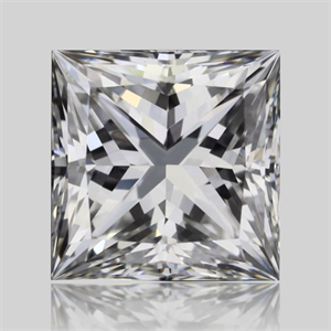Foto Diamante Natural 0.51 quilates, Princesa , Color F, claridad VVS2 y certificado GIA de