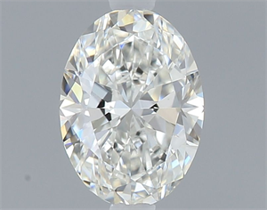 Picture of Natural Diamond 0.40 Carats, Oval with  Cut, H Color, VS1 Clarity and Certified by GIA