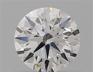 Picture of Natural Diamond 0.40 Carats, Round with Excellent Cut, E Color, SI1 Clarity and Certified by GIA