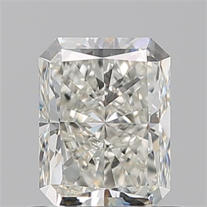 Picture of Natural Diamond 0.82 Carats, Radiant with  Cut, J Color, VVS1 Clarity and Certified by GIA