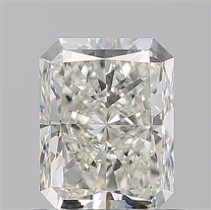 Picture of Natural Diamond 0.82 Carats, Radiant with  Cut, J Color, VVS1 Clarity and Certified by GIA