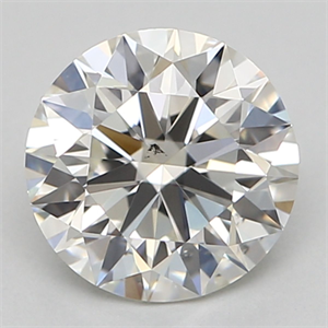 Foto Diamante Natural 0.70 quilates, Redondo , Color J, claridad SI1 y certificado GIA de