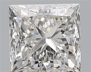 Picture of Natural Diamond 1.20 Carats, Princess with  Cut, G Color, VVS1 Clarity and Certified by GIA