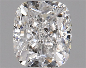 Foto Diamante Natural 0.76 quilates, Del cojín , Color F, claridad I1 y certificado GIA de