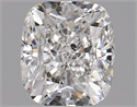 Natural Diamond 0.76 Carats, Cushion with  Cut, F Color, I1 Clarity and Certified by GIA
