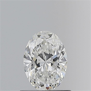 Picture of Natural Diamond 0.61 Carats, Oval with  Cut, F Color, VVS2 Clarity and Certified by GIA