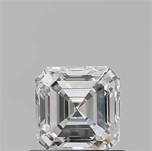 Picture of Natural Diamond 0.70 Carats, Asscher with  Cut, F Color, VVS1 Clarity and Certified by GIA