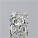 Natural Diamond 2.20 Carats, Radiant with  Cut, G Color, SI1 Clarity and Certified by GIA