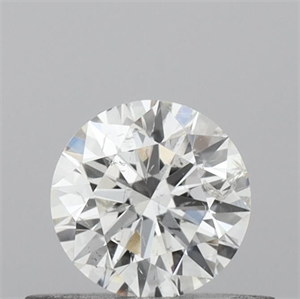 Picture of Natural Diamond 0.41 Carats, Round with Excellent Cut, F Color, SI2 Clarity and Certified by IGI