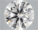 Lab Grown Diamond 7.11 Carats, Round with Ideal Cut, G Color, VS1 Clarity and Certified by IGI
