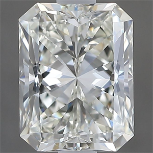 Picture of Natural Diamond 1.20 Carats, Radiant with  Cut, J Color, VS2 Clarity and Certified by GIA