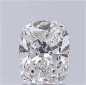 Natural Diamond 1.50 Carats, Cushion with  Cut, E Color, SI2 Clarity and Certified by GIA