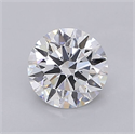 Lab Grown Diamond 1.04 Carats, Round with Excellent Cut, D Color, VS1 Clarity and Certified by IGI