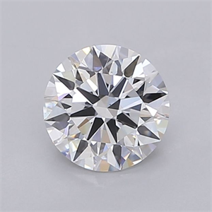 Picture of Lab Grown Diamond 1.04 Carats, Round with Excellent Cut, D Color, VS1 Clarity and Certified by IGI