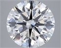 Lab Grown Diamond 4.01 Carats, Round with Ideal Cut, F Color, VVS1 Clarity and Certified by IGI