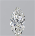Natural Diamond 1.50 Carats, Marquise with  Cut, J Color, SI2 Clarity and Certified by GIA