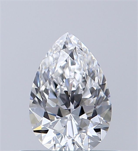 Foto Diamante Natural 0.50 quilates, De pera , Color D, claridad VVS2 y certificado GIA de