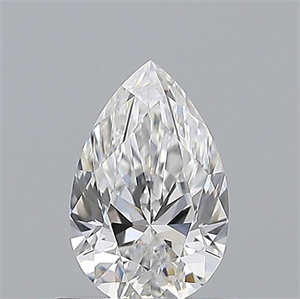 Picture of Natural Diamond 0.71 Carats, Pear with  Cut, E Color, VS1 Clarity and Certified by GIA