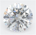 Del inventario de diamantes de laboratorio, 3.72 quilates, Redondo , Color D, claridad IF y certificado GIA