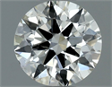 Diamante Natural 0.80 quilates, Redondo , Color J, claridad SI1 y certificado IGI