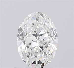 Foto Diamante Natural 0.80 quilates, Ovalado , Color F, claridad SI2 y certificado GIA de