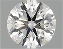 Del inventario de diamantes de laboratorio, 1.56 quilates, Redondo , Color F, claridad VS1 y certificado IGI