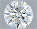 Natural Diamond 0.51 Carats, Round with Excellent Cut, G Color, VS2 Clarity and Certified by IGI