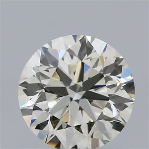 Picture of Natural Diamond 0.70 Carats, Round with Excellent Cut, K Color, VS2 Clarity and Certified by IGI