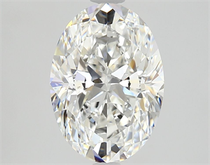 Picture of Natural Diamond 1.80 Carats, Oval with  Cut, F Color, VS1 Clarity and Certified by GIA