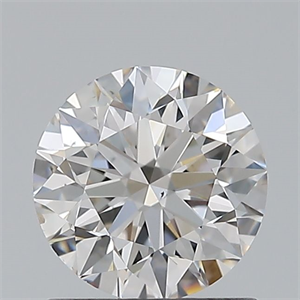 Picture of Natural Diamond 0.81 Carats, Round with Excellent Cut, I Color, SI1 Clarity and Certified by GIA