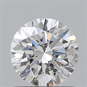 Picture of Natural Diamond 1.01 Carats, Round with Excellent Cut, G Color, SI1 Clarity and Certified by GIA